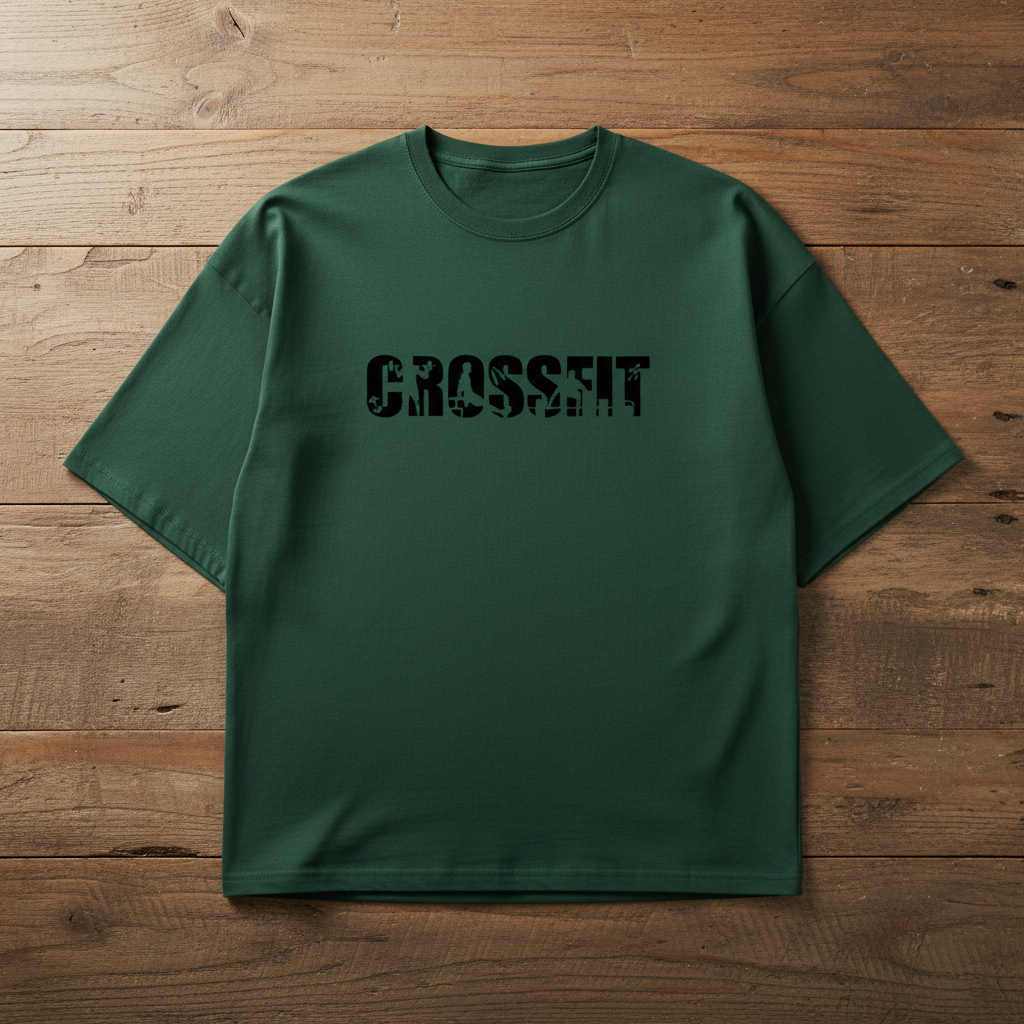 Forest Green Crossfit Tee