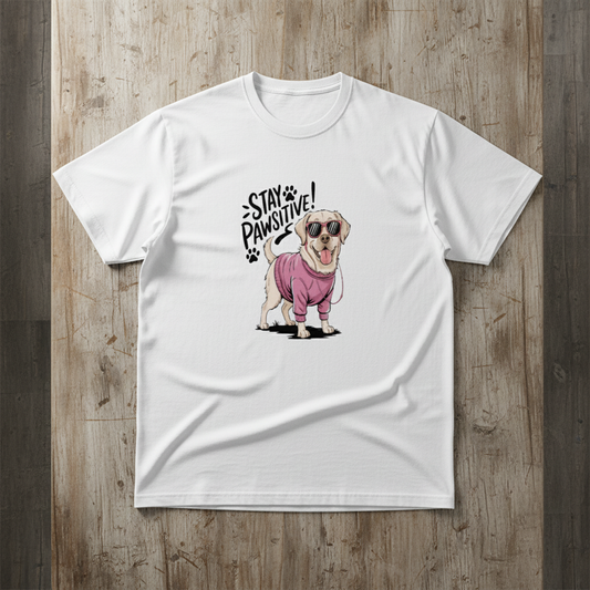 White – Stay Pawsitive